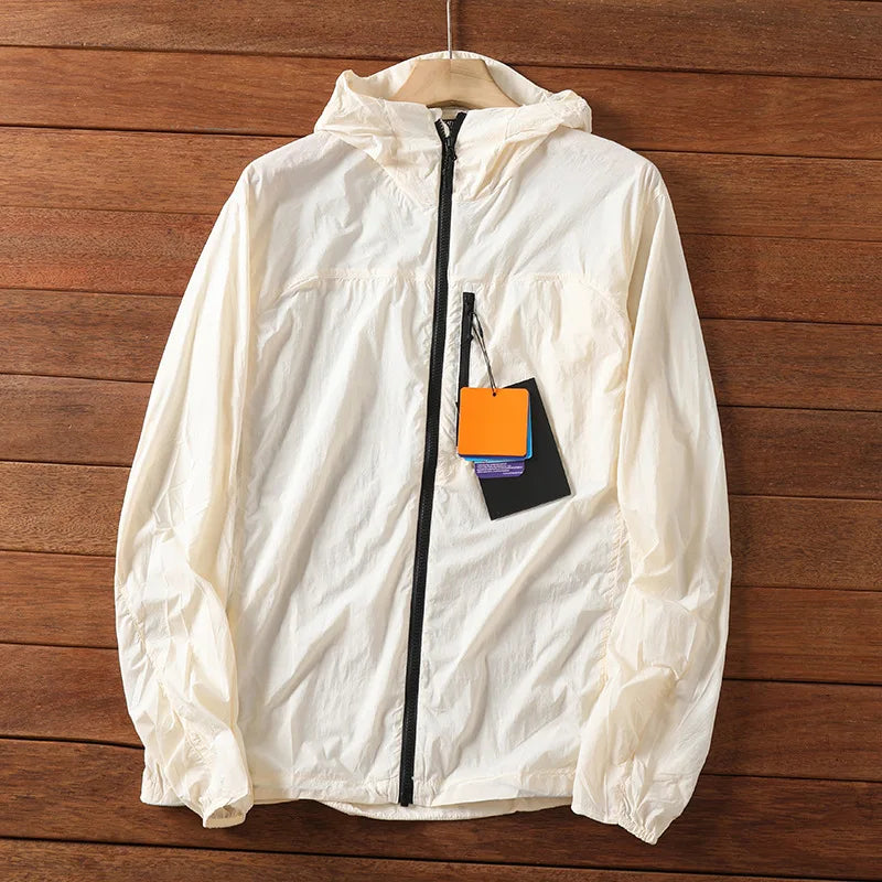 Ultrathin Fishing Jacket Tops Hiking Wearing Good Quality Summer Jackets Men Coats Male Sunscreen Windbreaker Traveling Clothing