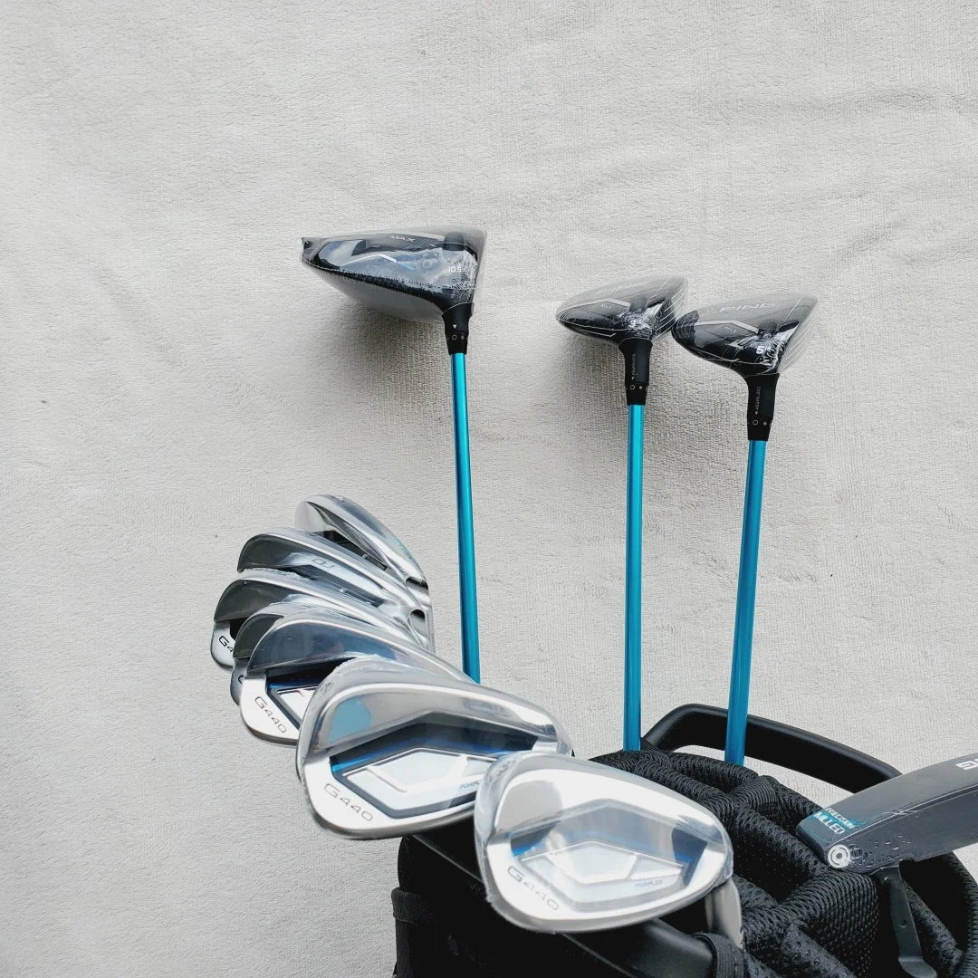 2026New Men Golf Complete Set G440 Golf Driver Wood Irons Putter Golf Clubs Full Set Graphite Shaft Headcover Christmas gifts
