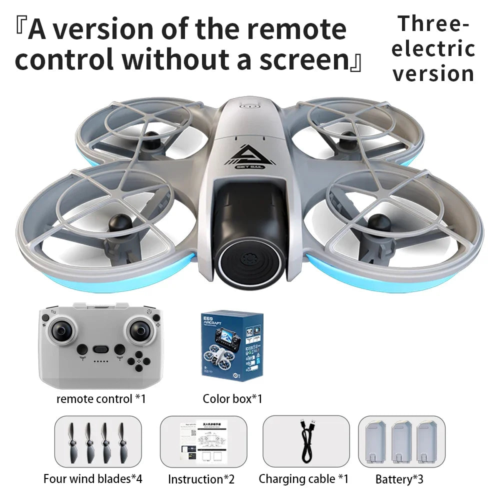 E69 Max Drone 5G GPS Return Professional 8K HD Aerial Photography 18000m RC Brushless Motor Optical Flow Quadcopter Toys