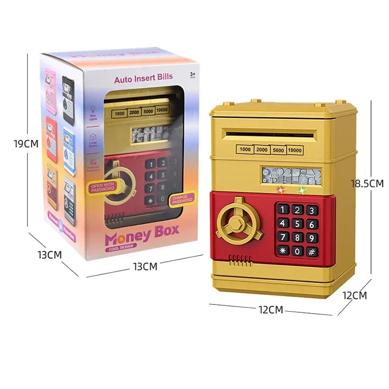 Piggy Bank Moneybox Saving Alcancias Safe Deposit Security Box for Money Banks Save Piggie Coin 10000 Savings Electronic Gift