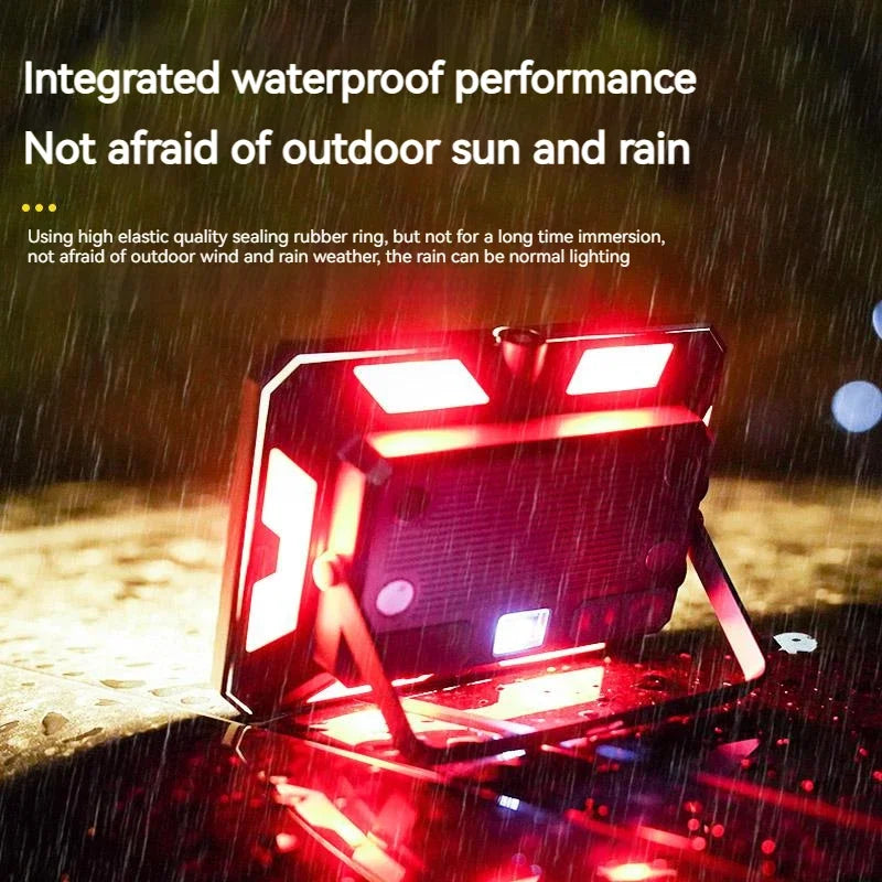 Camping Tent Light LED Rechargeable Searchlight High Power Outdoor Emergency Lighting Waterproof Portable Hanging Night Lamps