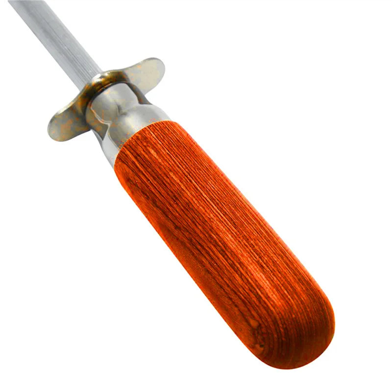 Professional Chef Blade Sharpener Rod Diamond Sharpening Stick Honing Steel For Kitchen Blade Stainless Steel Blade