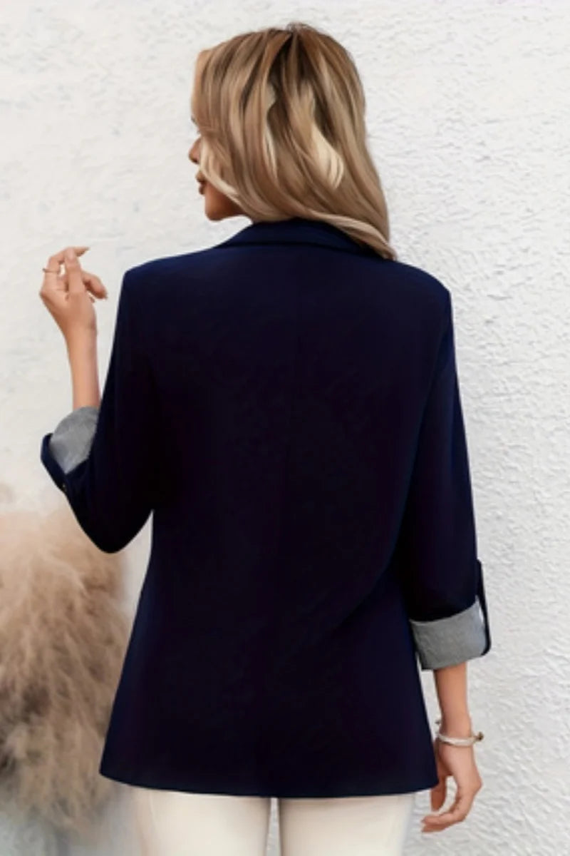 Women's Fashion Blazer Trendy Stylish Women's Blazer Casual Business Suit Jacket for Office Party Wedding