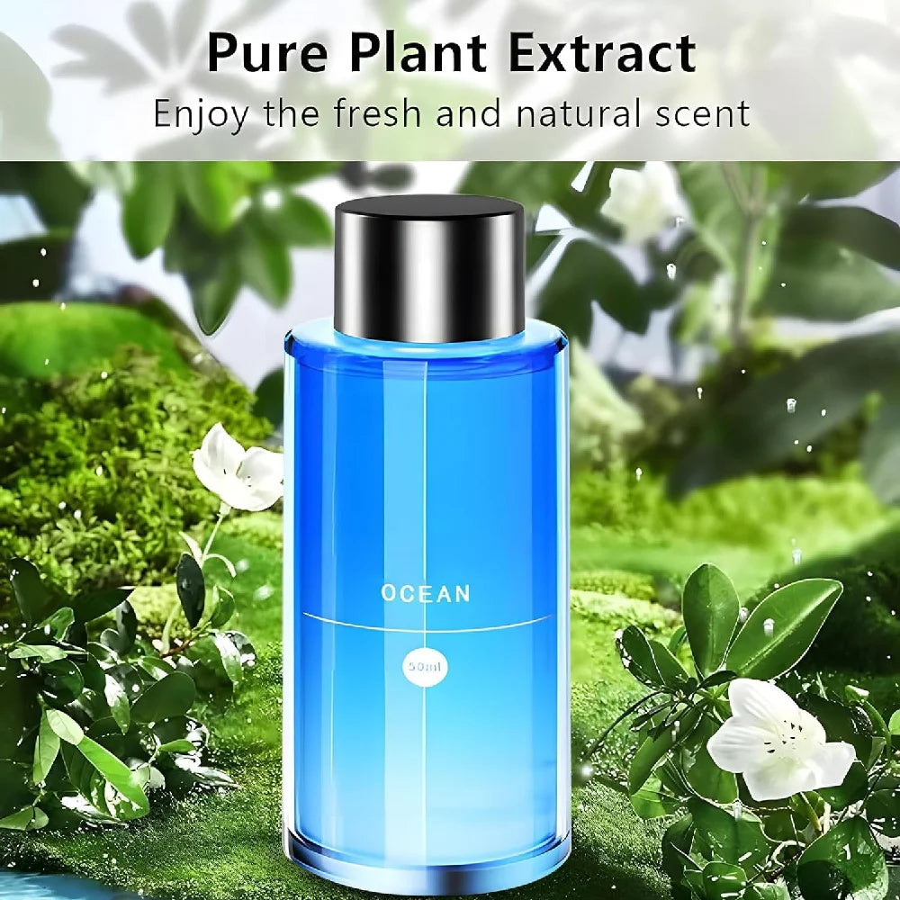 50ML Air Freshener Refilled Fragrance for Car Diffuser Aroma Oil Specified Ocean Cologne Shangri-La Scent Flavoring For Auto