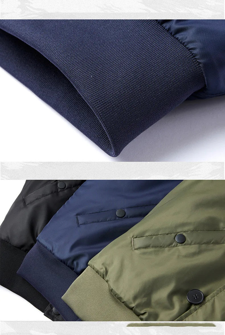 Military Fur Collar Hood Warm Tactical Bomber Winter Jackets Men Hooded N2B Outwear Coats Windproof Flight Pilot MA-1 Jackets