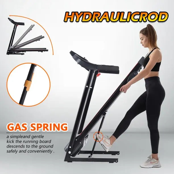 Aerobic Sport 2.0HP Gym Equipment Folding Treadmill Home Use Electric Motorized Running Machine Treadmill Wholesale Partner