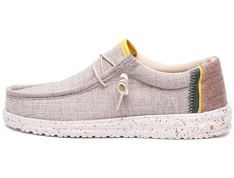 Summer Breathable Men Canvas Shoes Canvass Dude Shoes 2023 Casual Light Big Size 48 49 50 Dropshipping