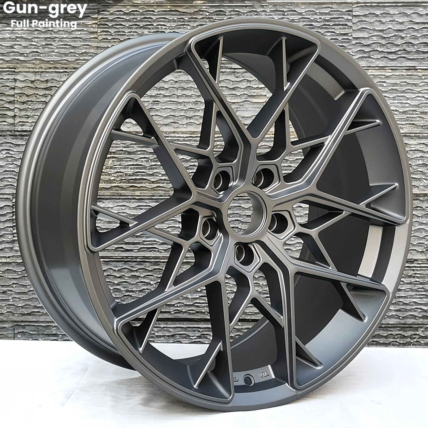 Aluminum Alloy Car Rims - 16-22 Inch, Aircraft-Grade 6061, High Tensile Strength, Customized for Modification, Upgrade & Repair