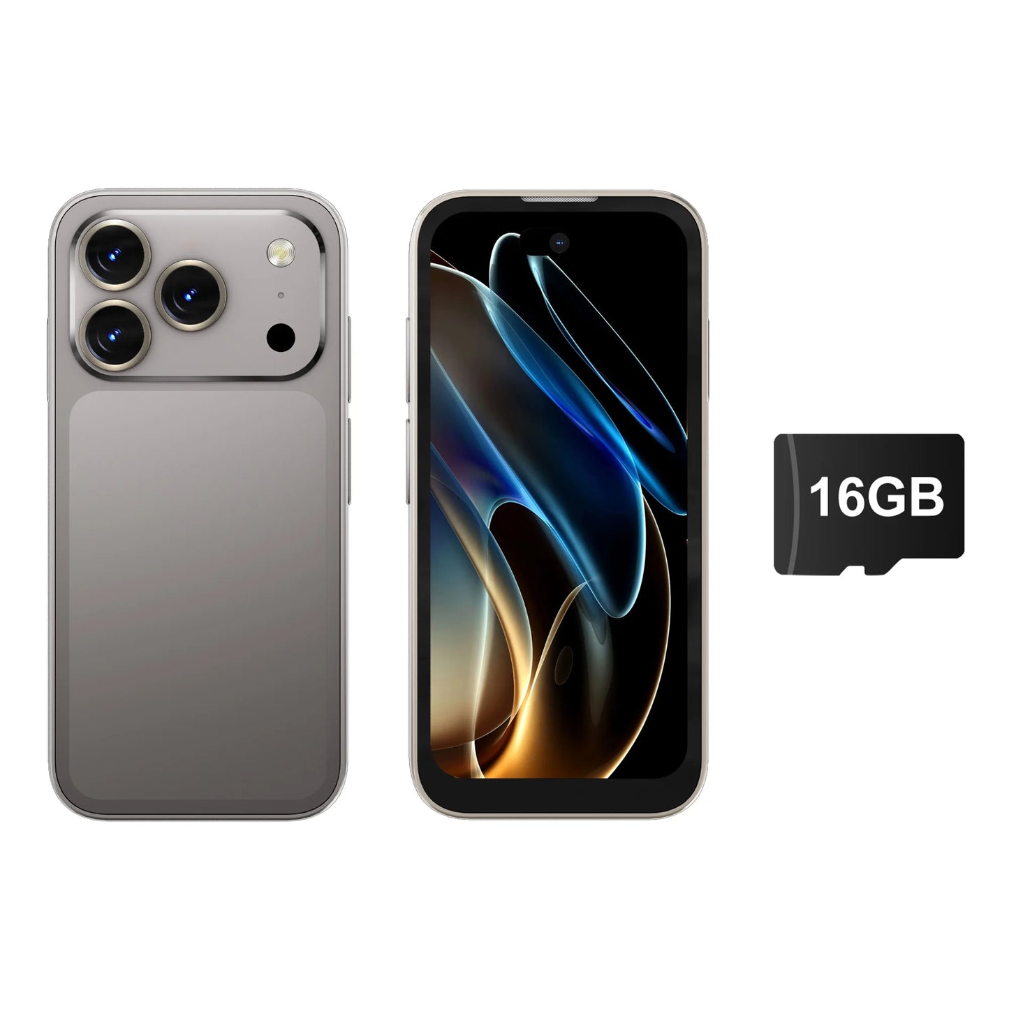 SERVO 17PRO MAX Small Smartphone 3.75" Screen 3G WCDMA Android OS Play Store Face Unlock WiFi Mini Smart Phones Dual SIM Standby