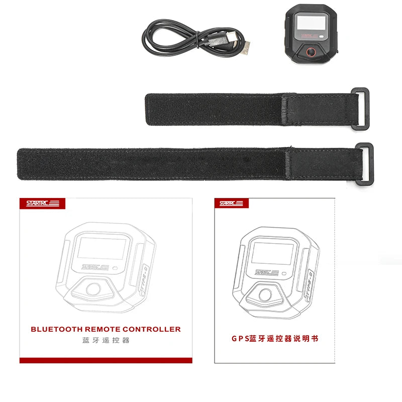 GPS Bluetooth Remote Controller For DJI Osmo Action 6 5 Pro 4 Sport Camera Accessories 25M Wireless Remote Control Wrist Watch