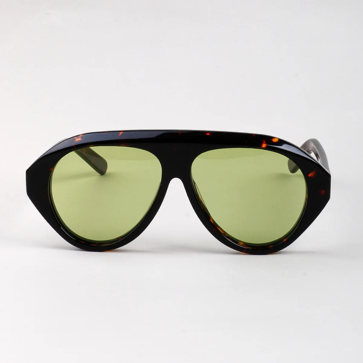Fashion Large Frame Niche Lady Sunglasses UV400 Outdoor Polarized Driving Men Sun Glasses Support Color Changing Myopia Lens