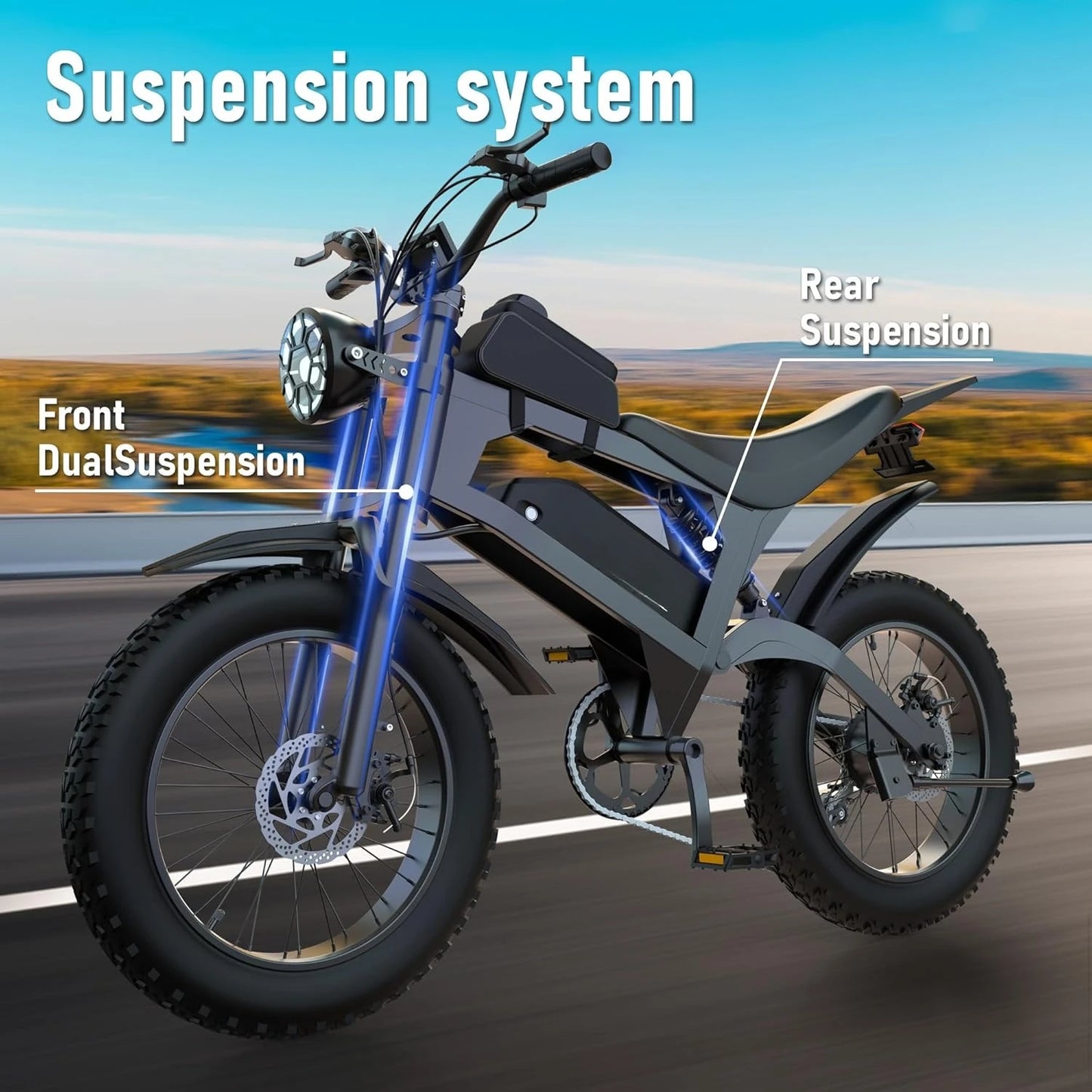 Electric Bike for Adults,48V 20AH - Peak Power 1500/3000W Brushless Motor Electric Bicycle - Max Speed 31-35MPH -, Customized
