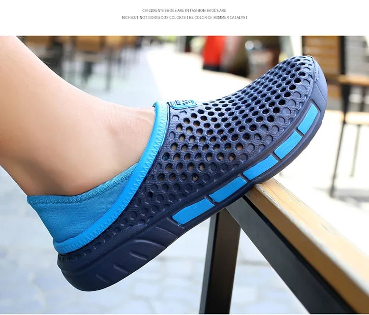 Plus size 47 Designer Summer Men's Sandals Outdoor Garden Men's Shoes Flat casual shoes Beach slippers Fashion slippers