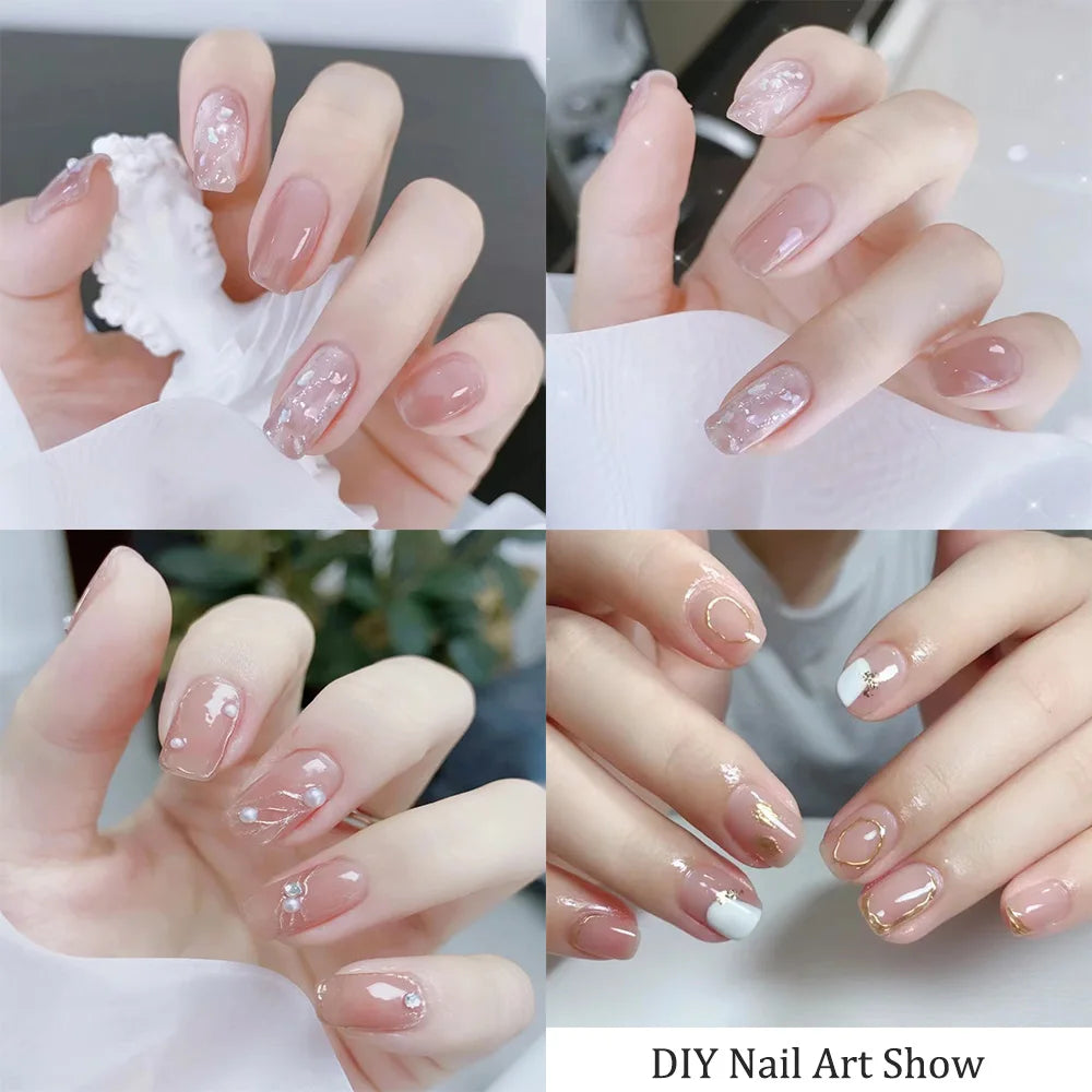 KODIES GEL New Gel Nail Polish 8ML Jelly Autumn Winter UV Semi Permanent Milky White Soft Nail Art Gels Varnish French Manicure