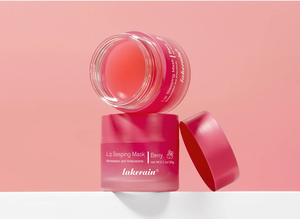 Lip Sleeping Mask Nourishing Overnight Lip Treatment Vitamin C Moisturizer Butter Hydrating Dry Flaky Lips Skin Care