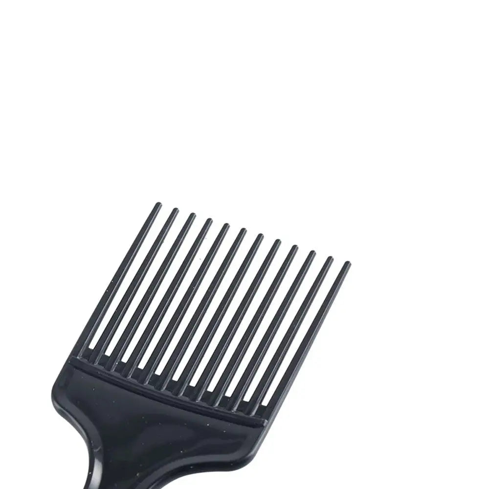 Hair Styling Tools Plastic Fork Hairbrush Black Wide Teeth Insert Hair Combs Professional Anti-Static Pick Comb Women/Men