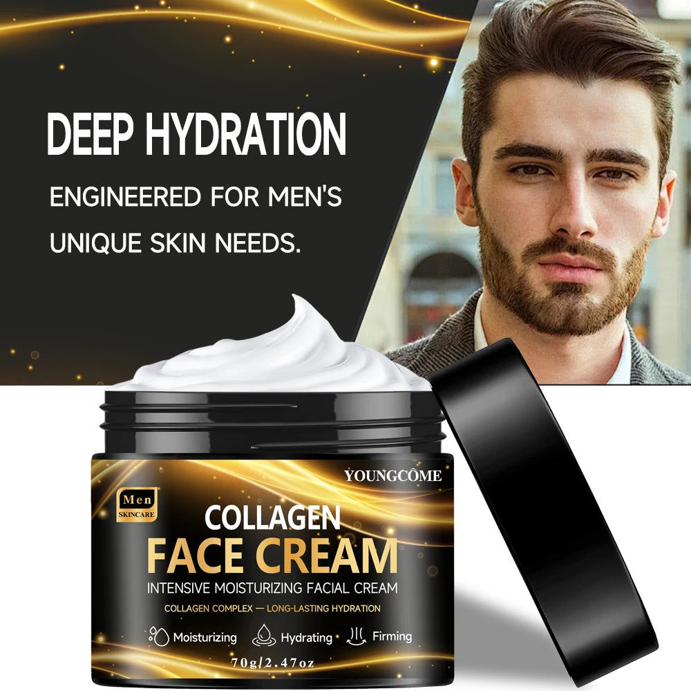 Men's Retinol collagen firming and moisturizing cream Moisturizing Cream Anti-Wrinkle Aging Firming Facial Face Men Skin Care