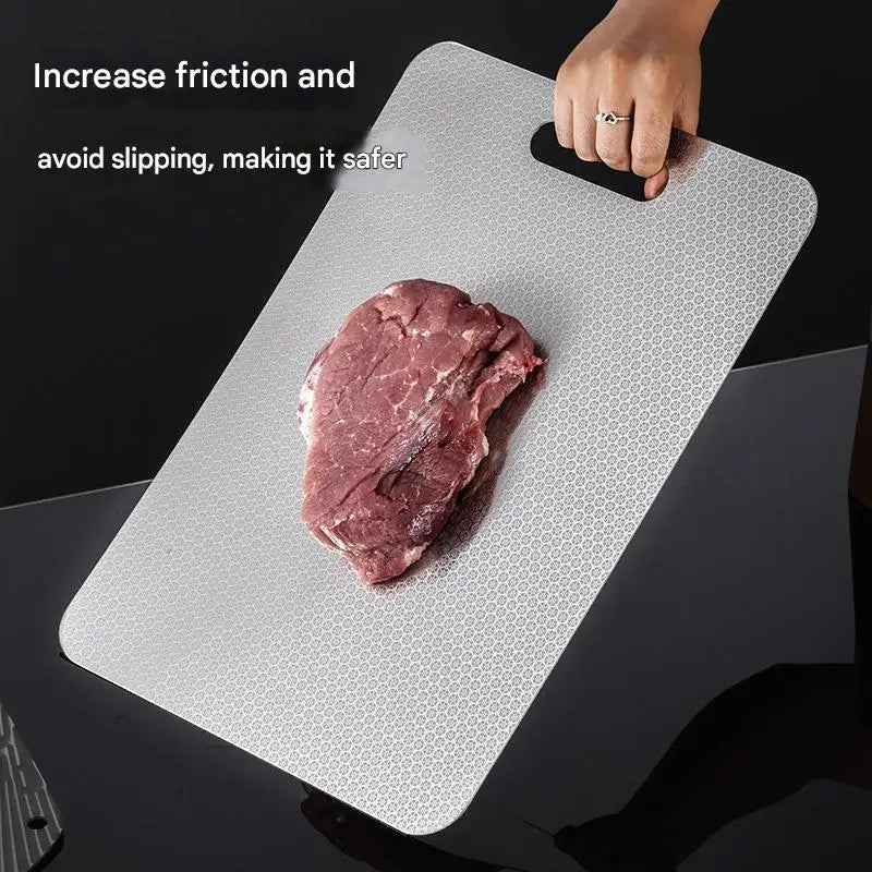 316 Stainless Steel Beehive Double-sided Thickened Cutting Board Antibacterial Mildew-proof Kneading Dough Board Cutting Board