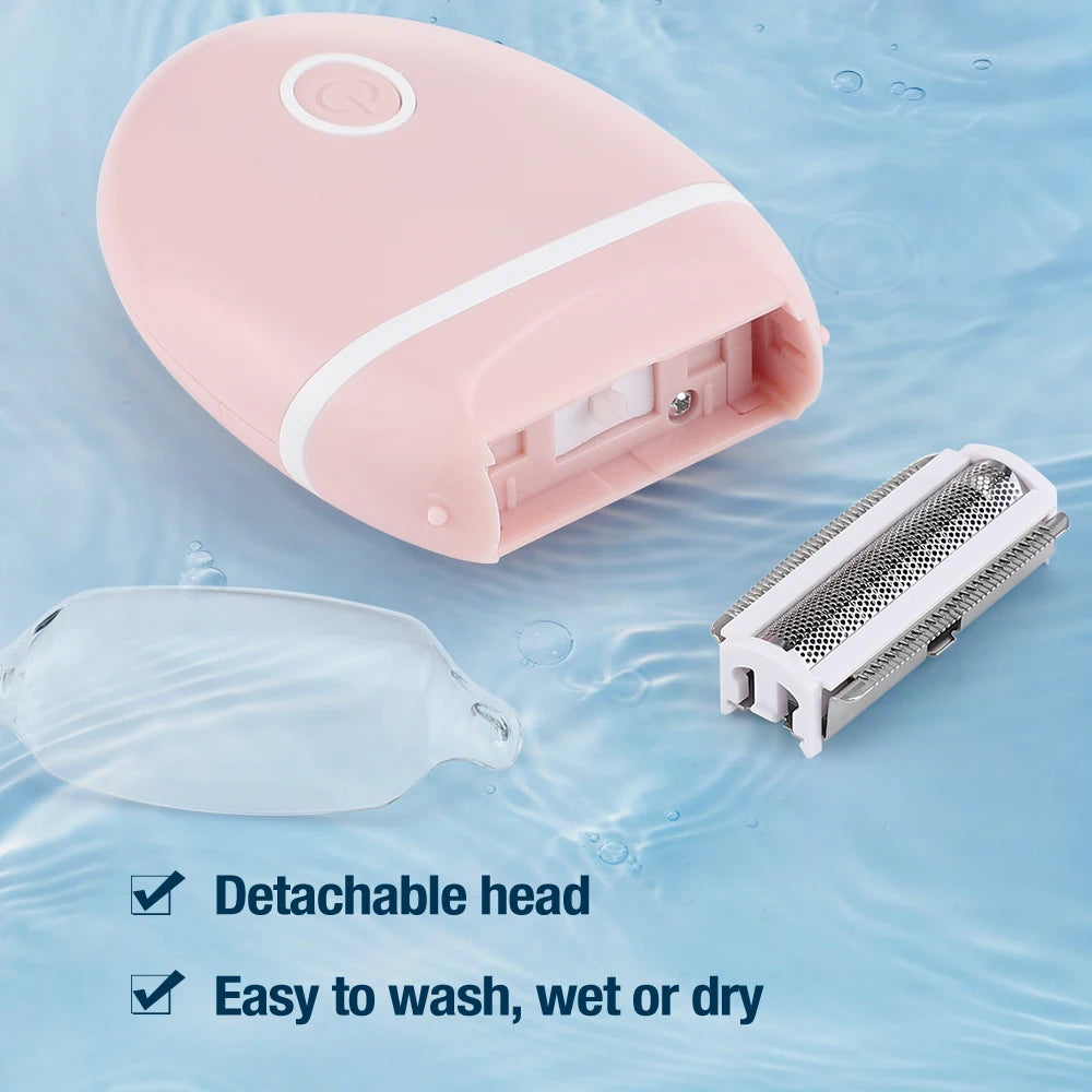 3 in 1 Hair Removal Machine Painless Epilator Women's Electric Shaver Bikini Private Parts Armpit Whole Body Shaving Depilation