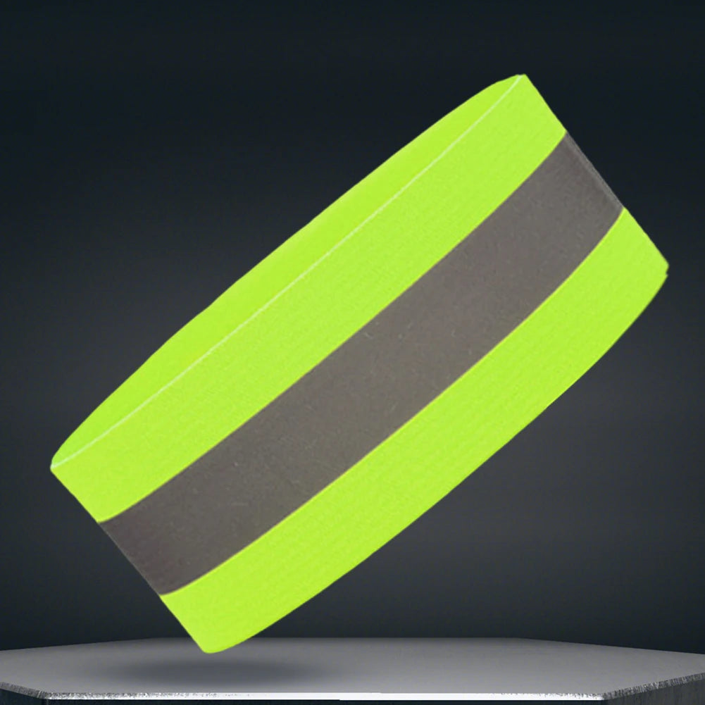 Reflective Bands&Vest Elastic Armband Wristband Ankle Leg Straps Safety Reflector Tape Straps for Night Walking Cycling Running