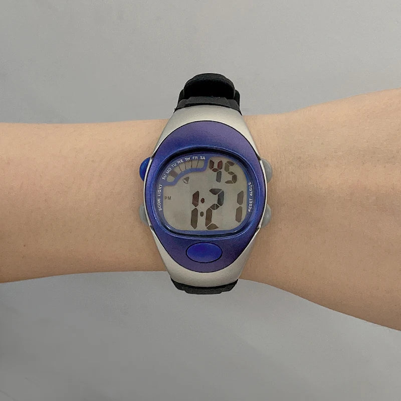 XONIX Woman Student Multi-function Waterproof 100m Sports Swim Dive Alarm Stopwatch Luminous Electric Watch LJ