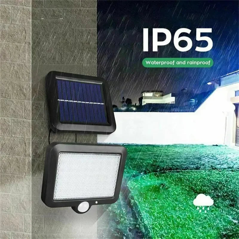 Solar Split Wall Lamp 3 Mode Waterproof Motion Sensor Lamps Garden Street Lighting Solar Lamp For Garage Security Wall Light