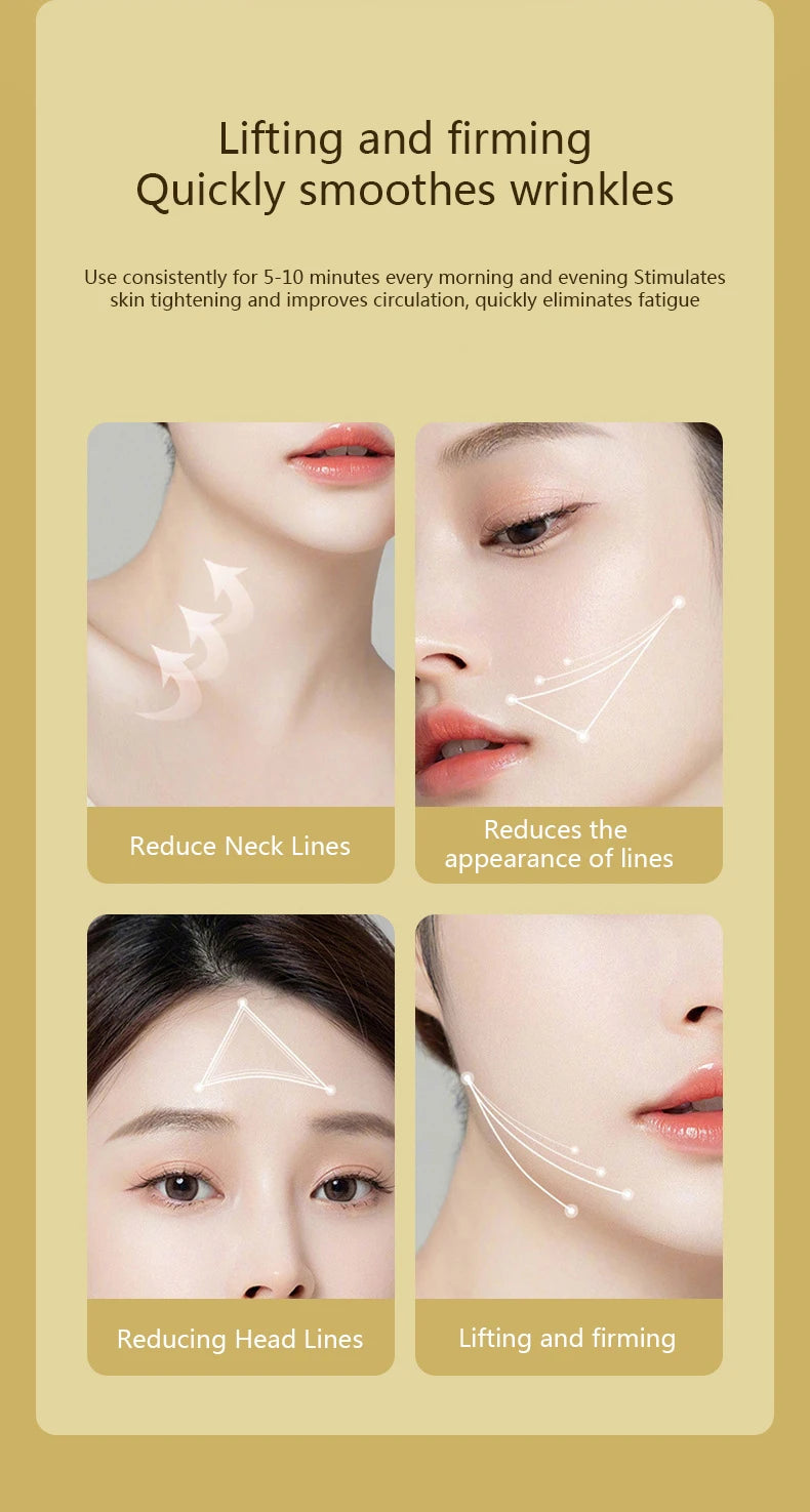 Household Lifting And Firming Facial Electric Anti Wrinkle Double Chin Firming Massager Multi-Dimensional Face Beauty Device
