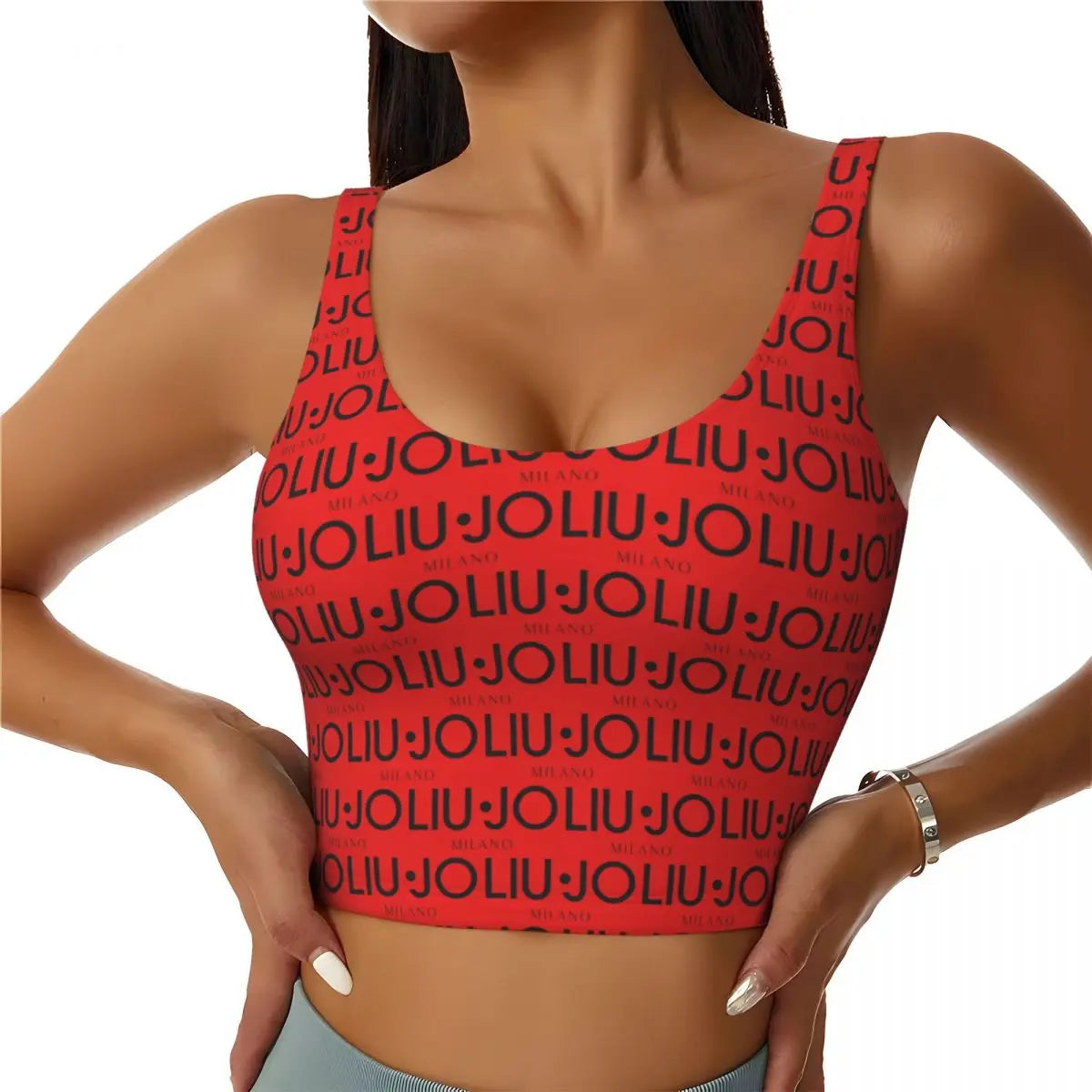 Fashionable Pajama Top Women Vest Sexy Sports Bra Loose Top Short High-strength Fitness Yoga Cut Vest Comfortable and Breathable