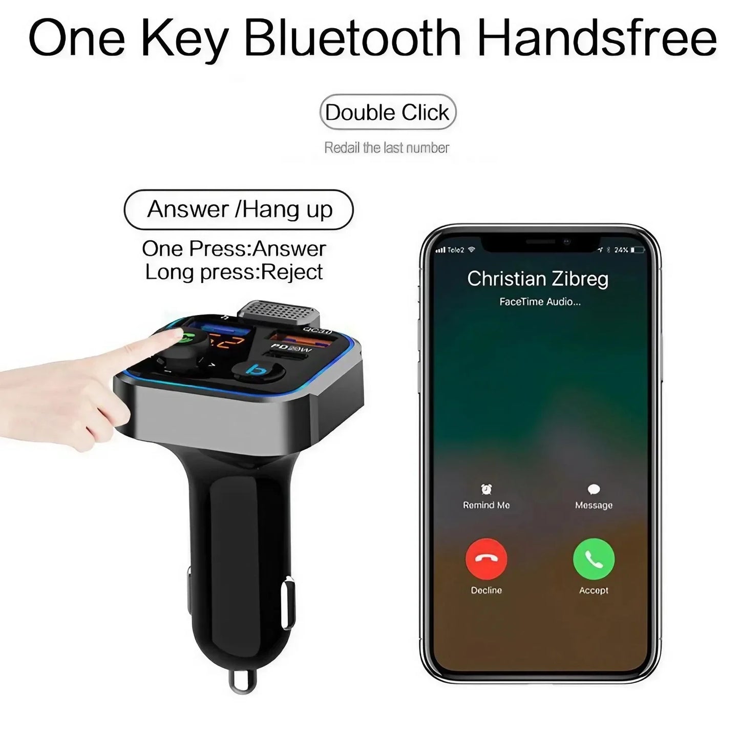 High Quality 3.1A Dual USB Car Charger 2 Port LCD Display Voltmeter 12-24V Cigarette Lighter Socket Car Charger Adapter