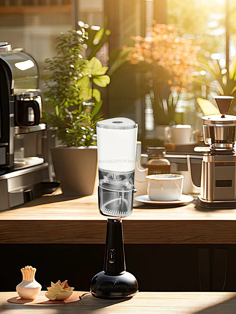 Rechargeable Electric Coffee Grinder Portable Mini Home Coffee Shop Black And White Detachable Cleaning Coffee Bean Grinder