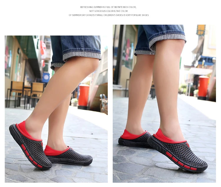 Plus size 47 Designer Summer Men's Sandals Outdoor Garden Men's Shoes Flat casual shoes Beach slippers Fashion slippers