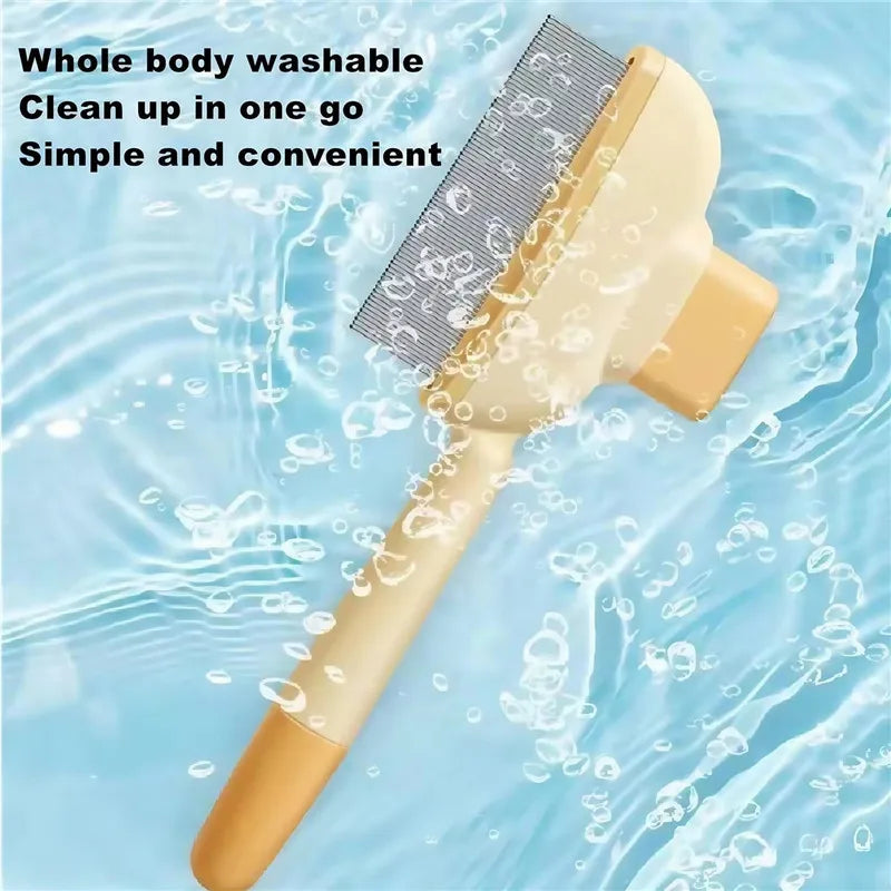 Cat Grooming Massage Brush Pet Comb Professional Open Knot Pet Hair Removal Brush Durable kitten comb Pet Accessories ﻿