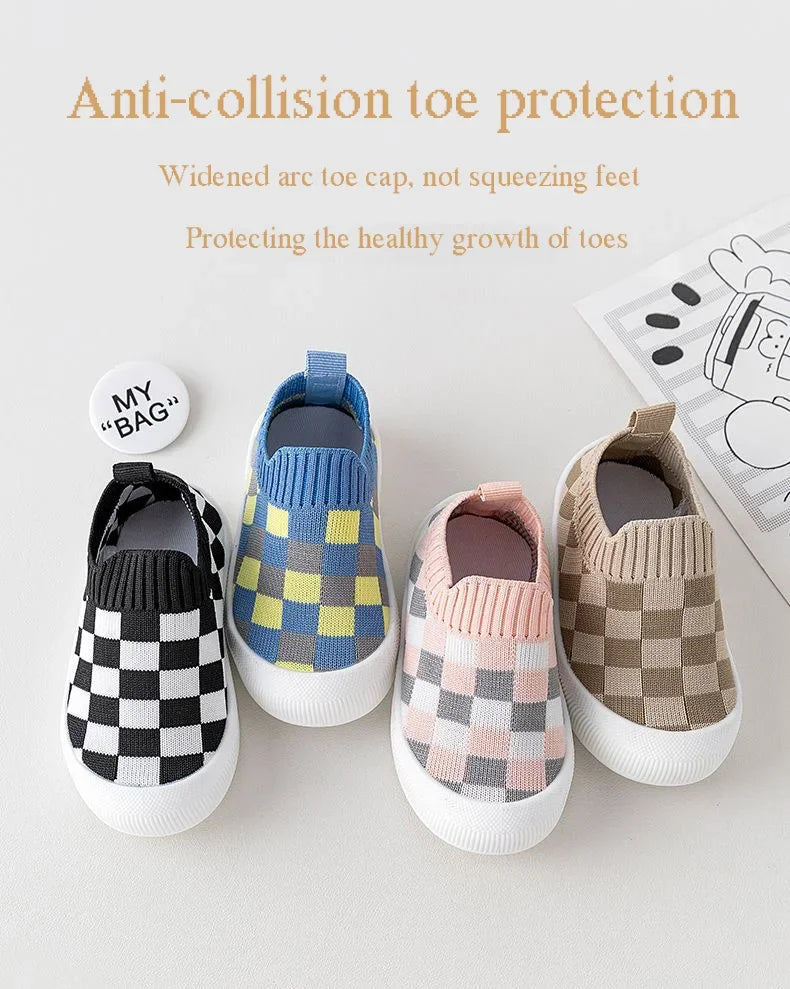 Baby shoes with soft soles, baby walking shoes, versatile, breathable, non slip sports shoes, spring and autumn new fashionable
