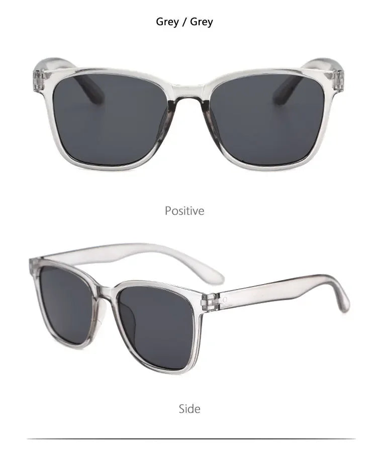 Retro Classic Vintage Square Sunglasses Women Oversized Sunglasses Women Men Retro Leopard Luxury Sun Glasses UV400 Glasses