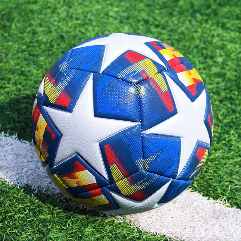 Soccer Balls Official Size 5 PU Material Seamless Match Training Football Goal Team Outdoor Professional Functional Training