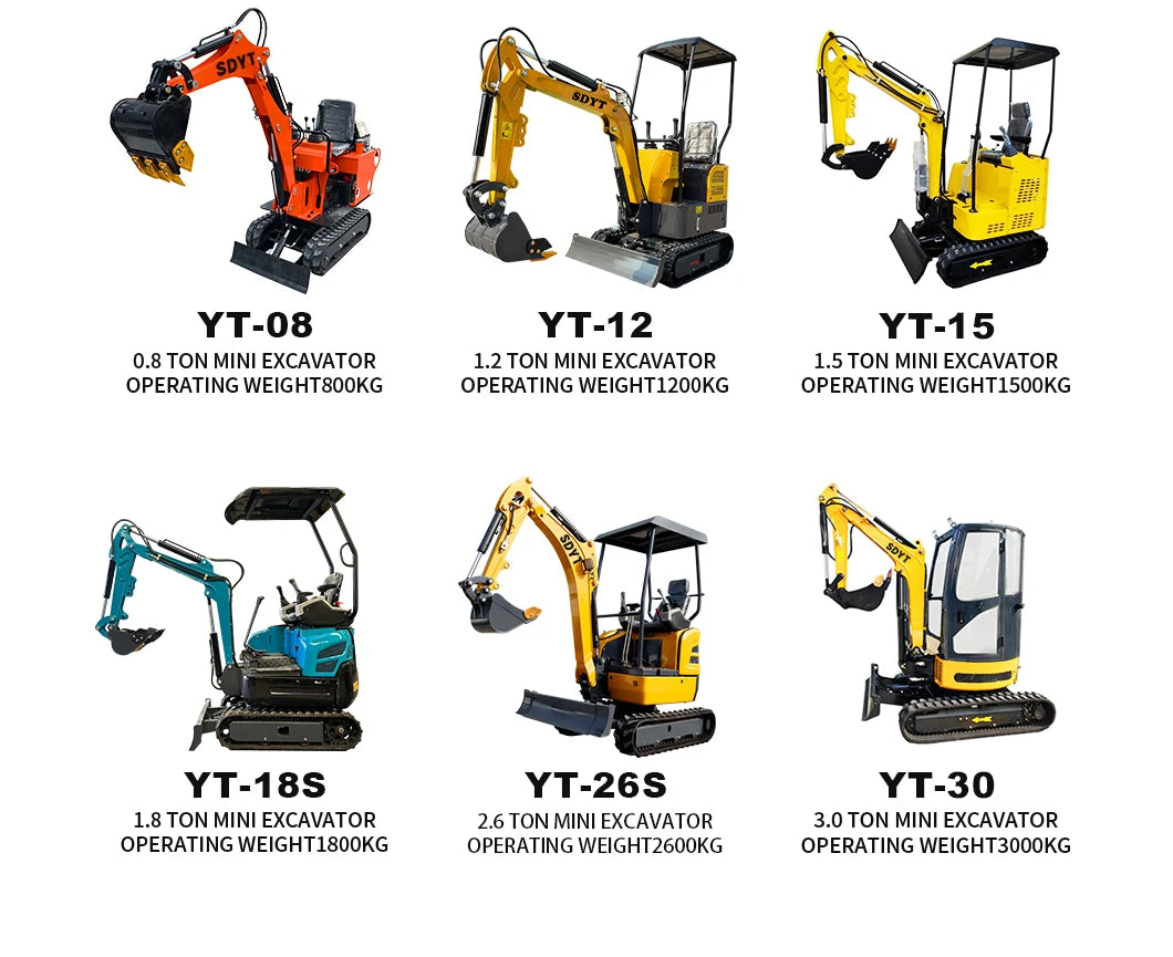 Quick Delivery Of 2.0 Tons Of Small Excavators Suitable For Various Scenarios High Quality Customized Crawler Excavators
