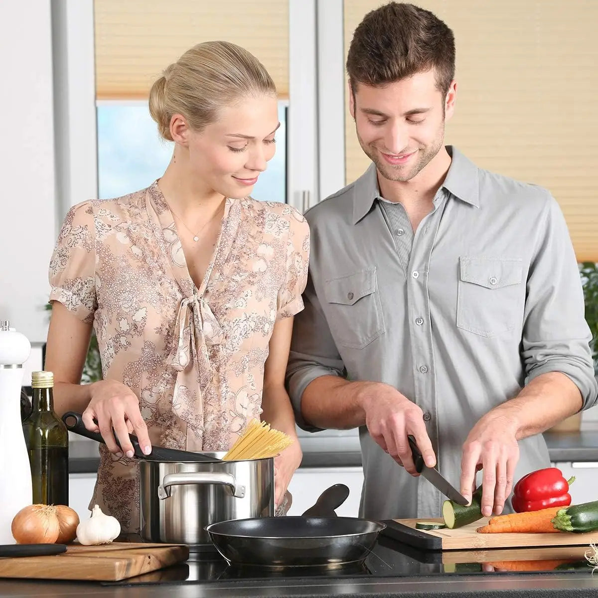 NOXTON Induction Hob 3-Burner, 60cm Built in Induction Hob, Electric Hob with Touch Control, Timer, Safety Lock, 5200Watts, wi