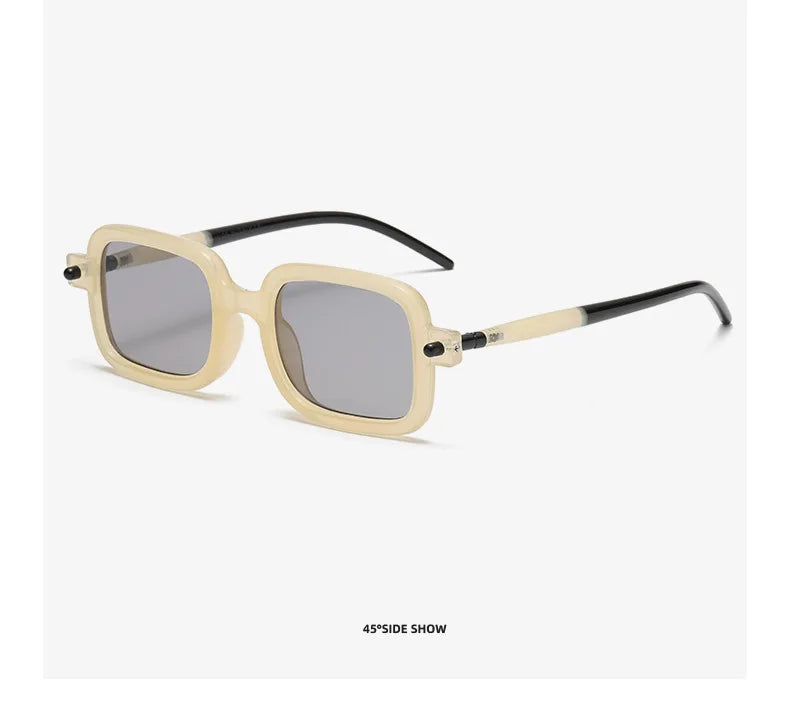 UVLAIK Myopia Optical Glasses Frame Men Women Retro Square Sunglasses Fashion Anti Blue Light Computer Goggles Eyglasses