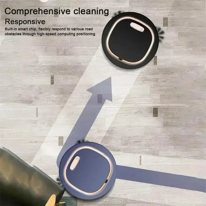 Xiaomi Smart Sweeping Robot Silent Vacuum Cleaner Sweep Mop Brush 3-in-1 Multi-function Intelligent Automatic Vacuum Cleaner