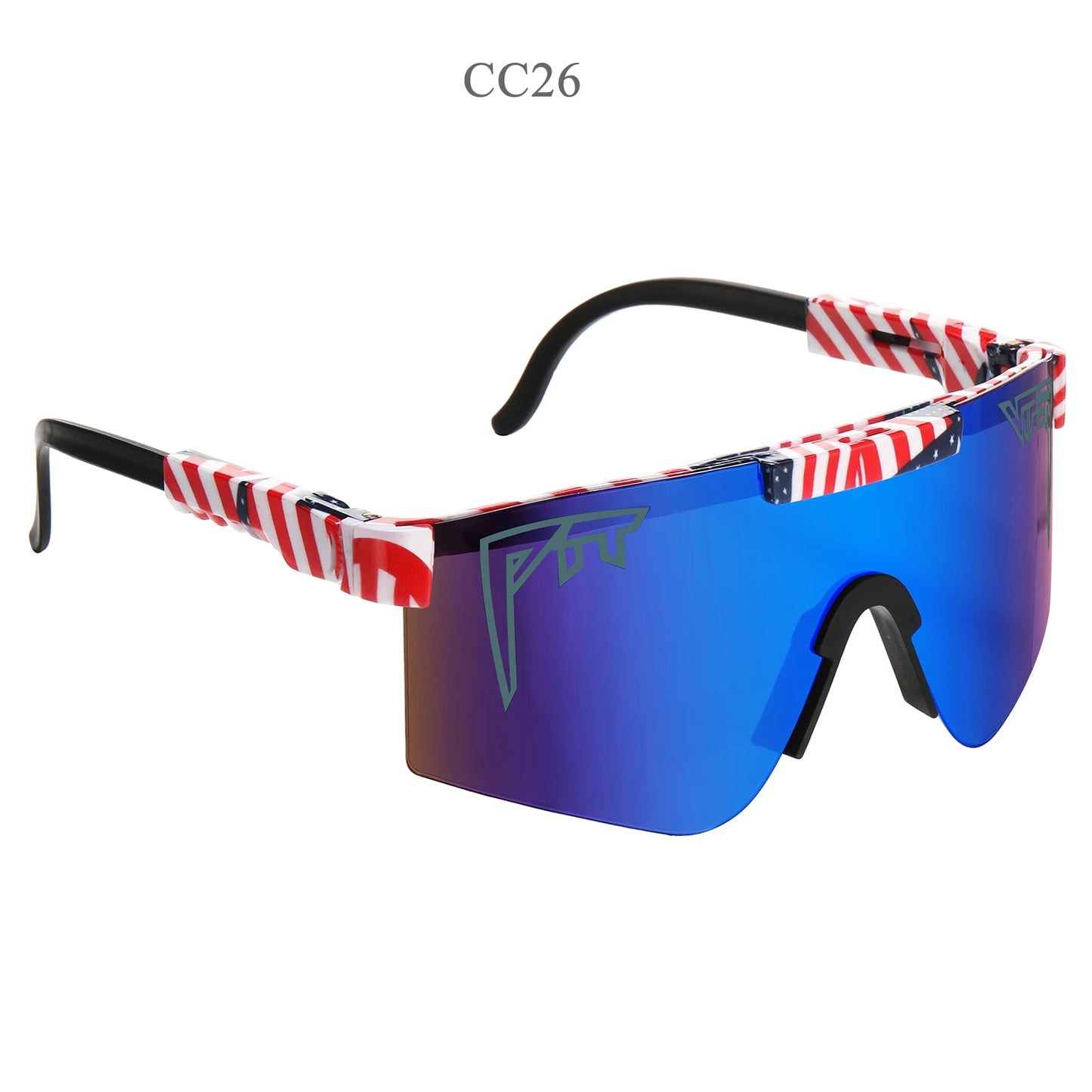 Pit Viper Sun Glasses UV400 Sunglasses Men Women Adults Outdoor Eyewear Sport Goggles Mtb Shades Without Box