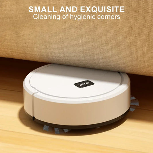 3 in 1 Smart Robot Vacuum and Mop with Strong Suction Auto Sweeping for Home Cleaning