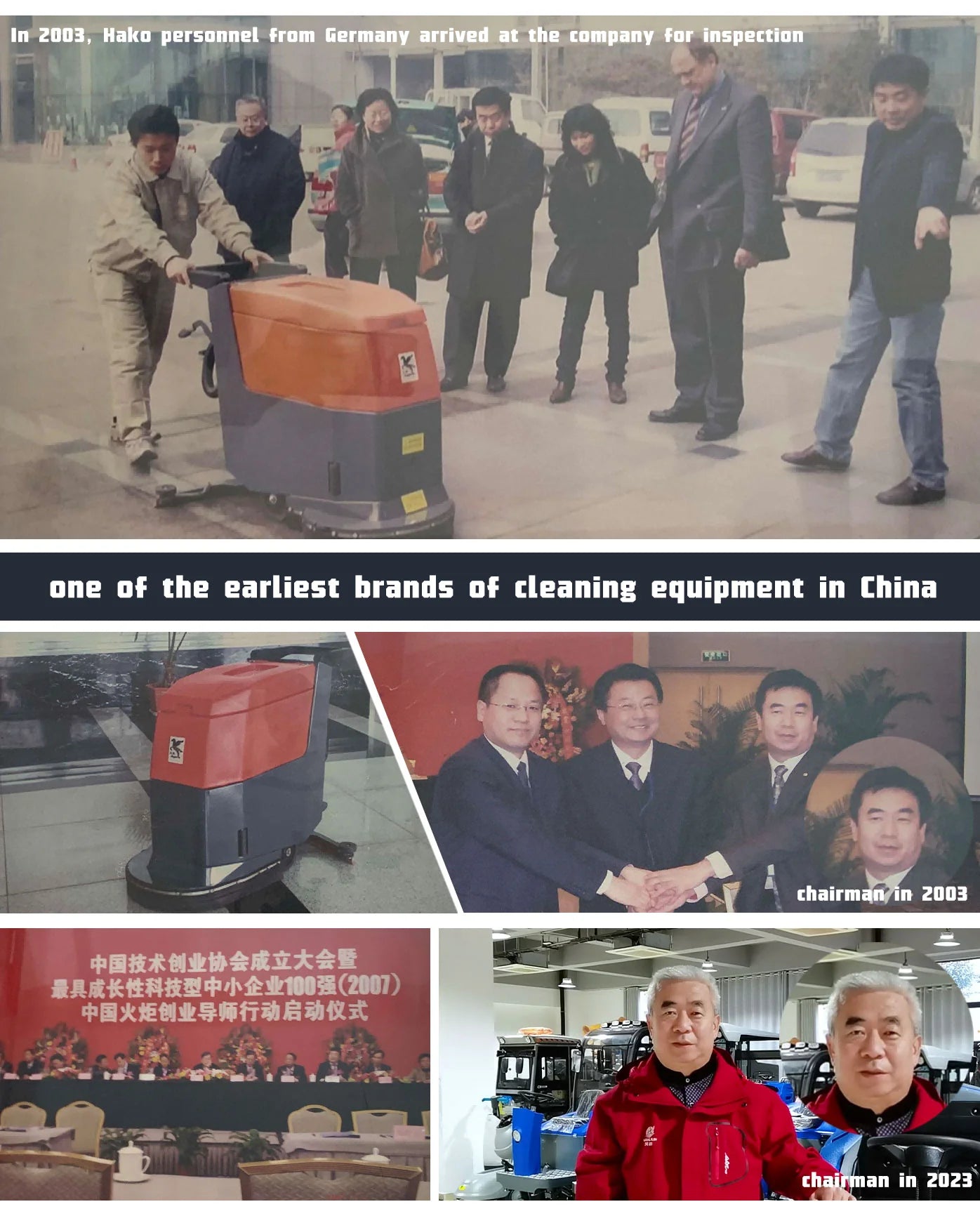 Multi-function Battery Operated Robot Industrial Self Propelled Floor Washing Machine Scrubber Dryer