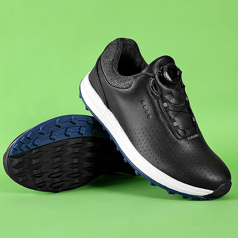 Golf Shoes Rotating Buckle Casual Shoes Breathable Mesh Sports Shoes High-quality Sneakers Brand Solid Color Thick Sole
