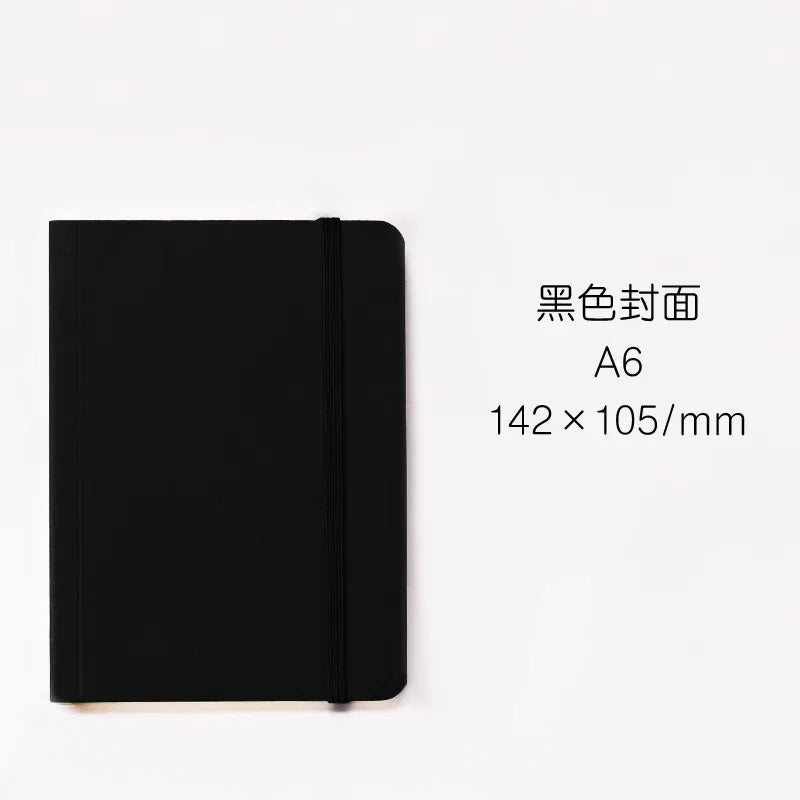 A5/A6 Portable Travel Art Book Thickened 80 Fine Grain Blank Inner Pages Student Sketching Art Painting Graffiti Sketching Book