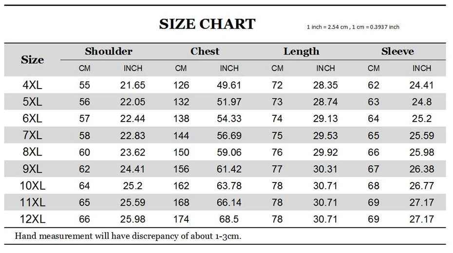 Vintage Denim Jacket Men Streetwear Cargo Jacket Coat Plus Size 11XL 12XL Spring Autumn Denim Coat Big Size 10XL