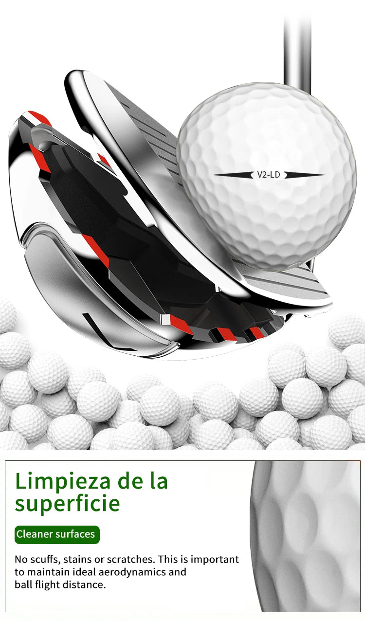 Caiton 50pcs 2-Layer Tournament Golf Balls, Soft Feel, Max Distance, Spin Control, Durable, Precision, Ideal for Training & Play