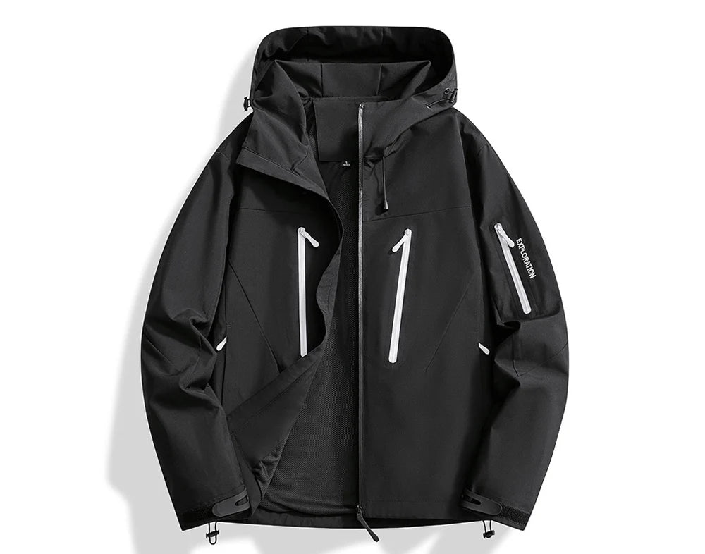 Spring Autumn Men's Climbing Waterproof Jackets Outdoor Men Hiking Rain Coats Men Sports Breathable Windbreaker Jacket Clothing