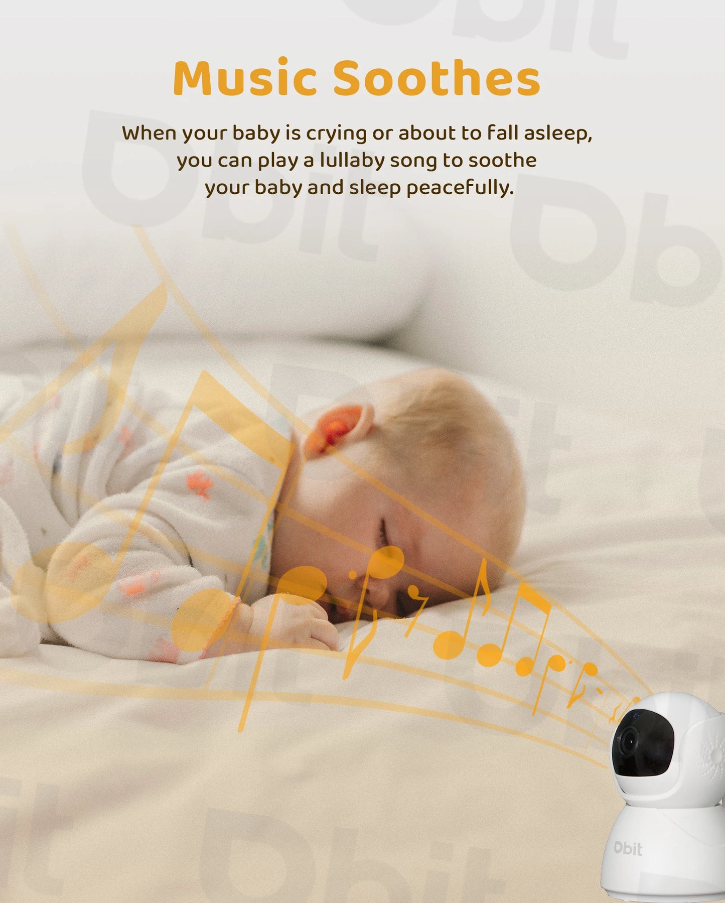 DBIT Baby Monitor Scurity Potection Cmera for Kids 5"IPS Screen 5000mAh Battery Night Vision 2-Way Audio Video Child Camera