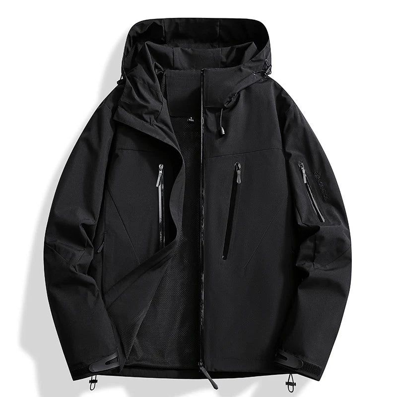 Spring Autumn Men's Climbing Waterproof Jackets Outdoor Men Hiking Rain Coats Men Sports Breathable Windbreaker Jacket Clothing