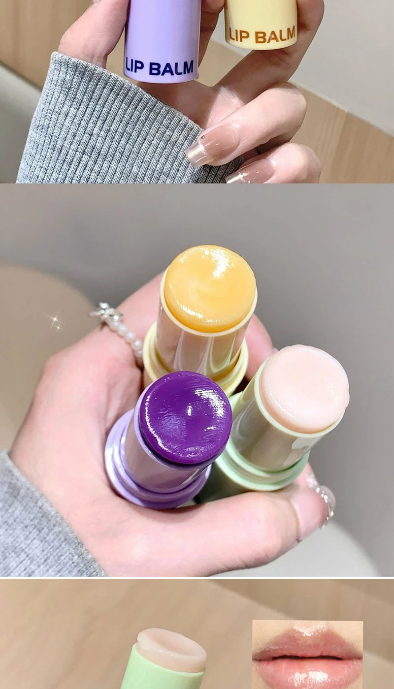SHAQINUO Astaxanthin Lip Balm - Deep Moisturizing, Reduces Lip Lines, Fruity Fragrance, Say Goodbye to Chapped Lips